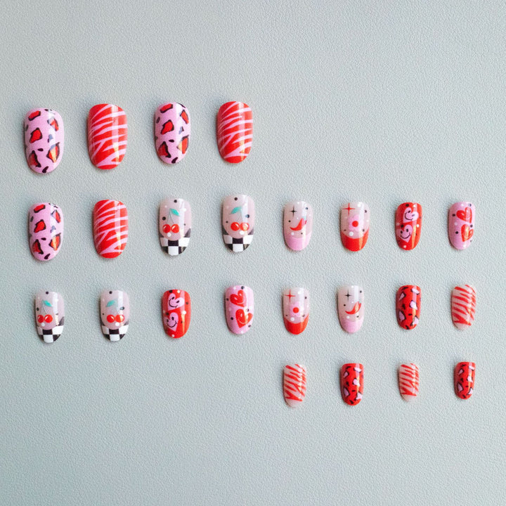 Whimsical Nail Art Design