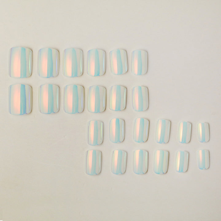 Iridescent Nail Tips Kalsten