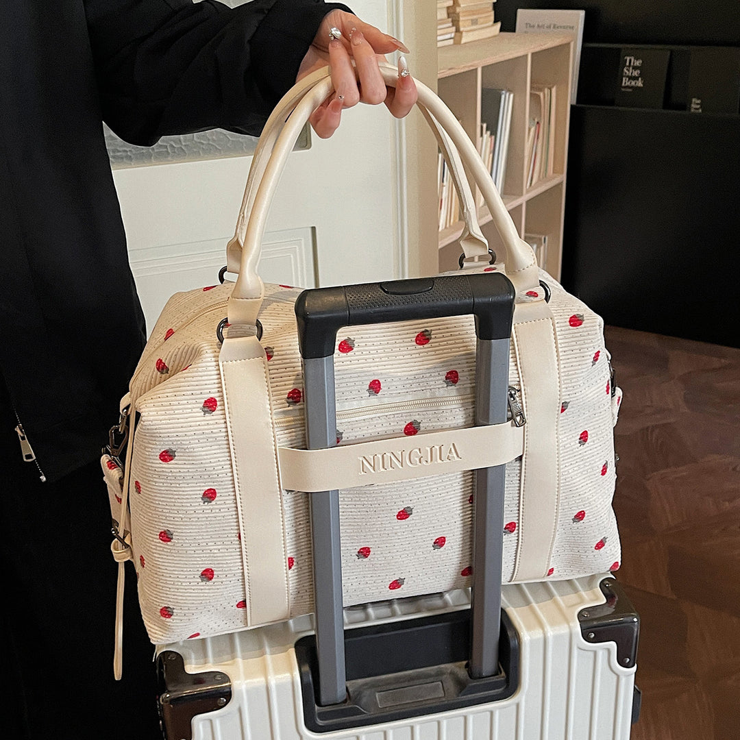 Stylish Quilted Weekend Duffle Bag Kalsten