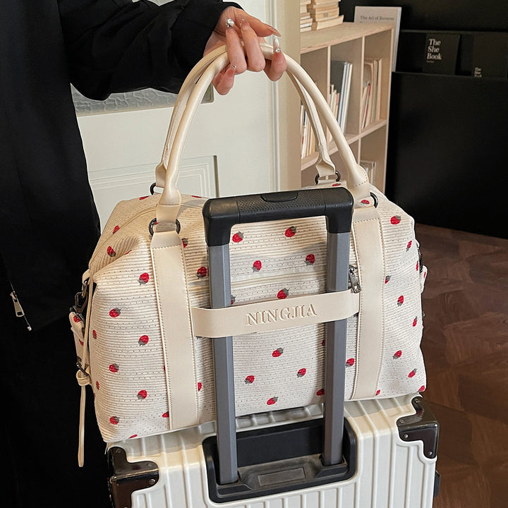 Stylish Quilted Weekend Duffle Bag Kalsten