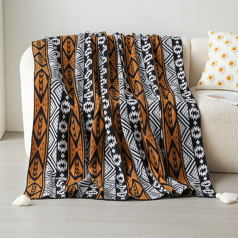 Ladies decorative throw blanket Kalsten