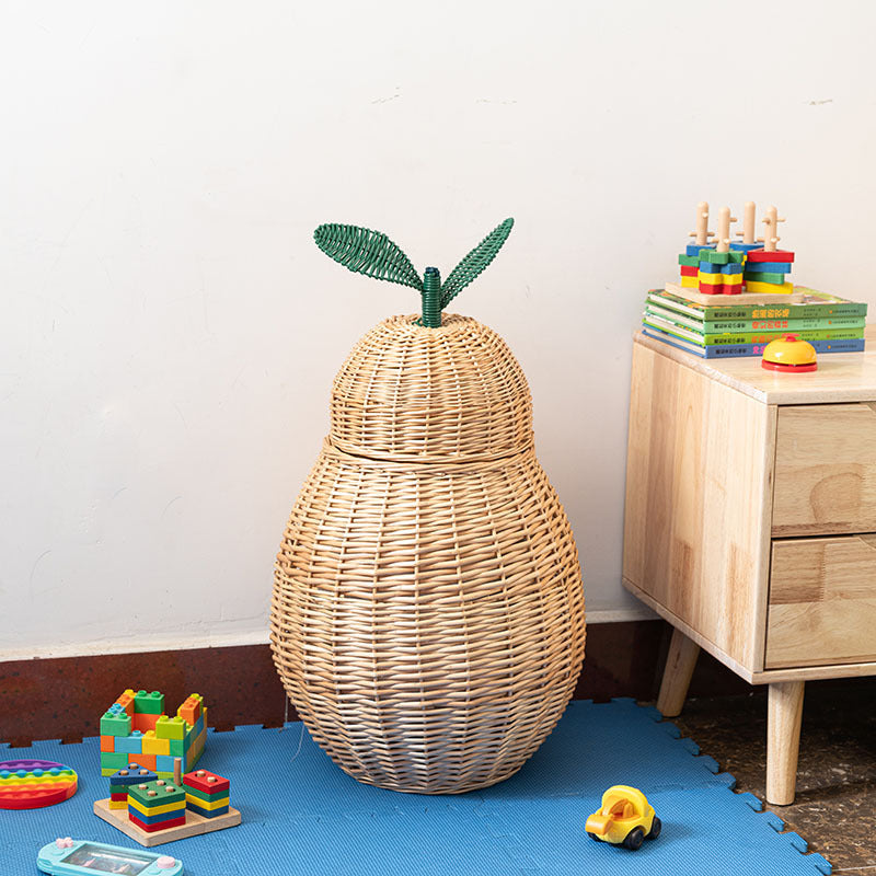 Decorative Apple-Shaped Storage Basket Kalsten