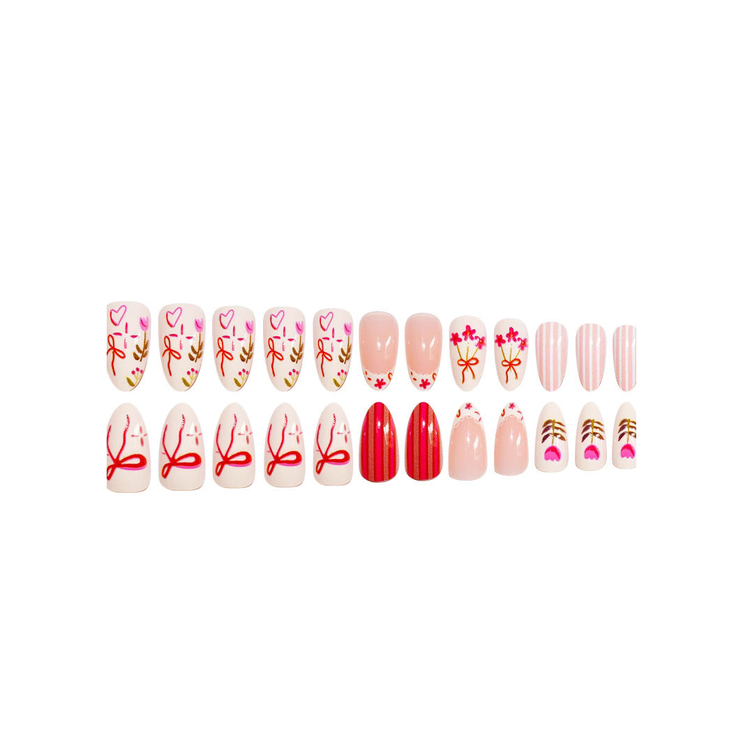 Artistic Floral Nail Art Set Kalsten