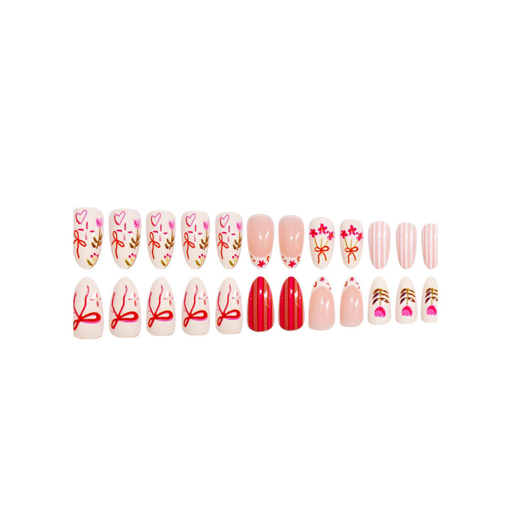 Artistic Floral Nail Art Set Kalsten