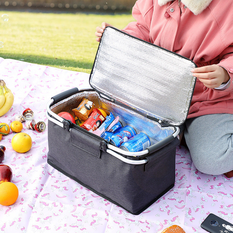 Versatile Collapsible Picnic Basket Kalsten