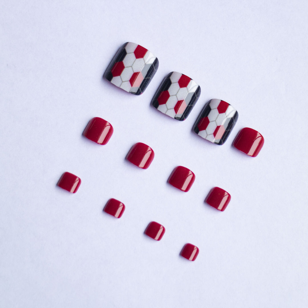 Decorative Pedicure Nail Art