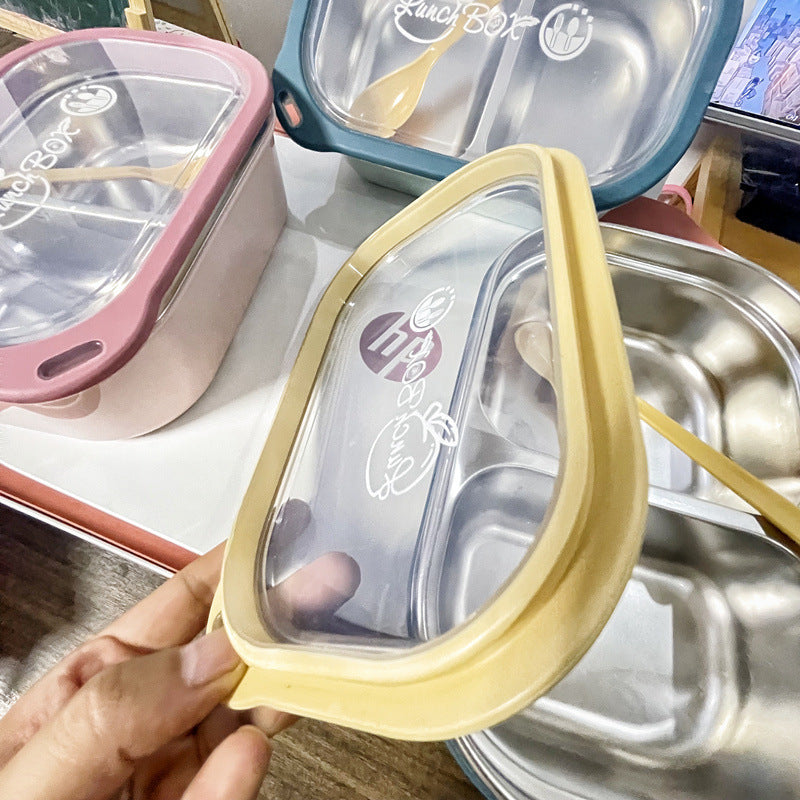 Elegant Dual-Compartment Lunch Box