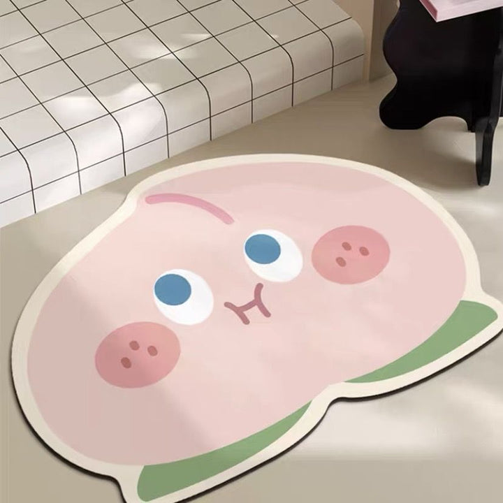 Fun Fruit-Shaped Bath Mat Kalsten