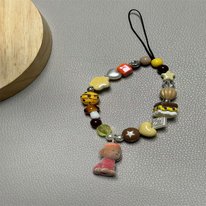 Decorative Beaded Charm Phone Strap Kalsten 1790135619
