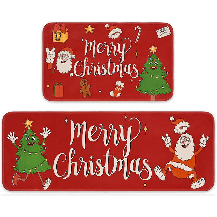 Festive Holiday Themed Doormat Kalsten