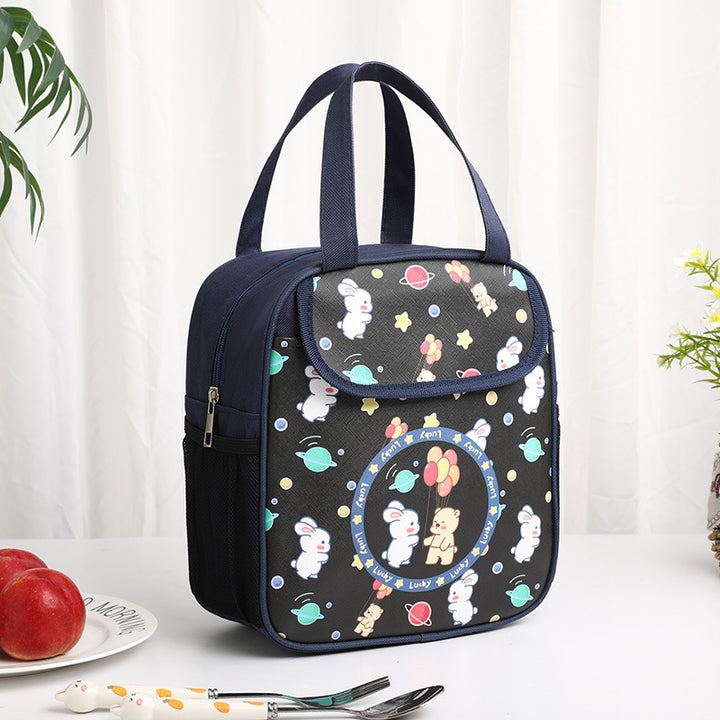 Kids' Insulated Rabbit-Themed Lunch Bag Kalsten