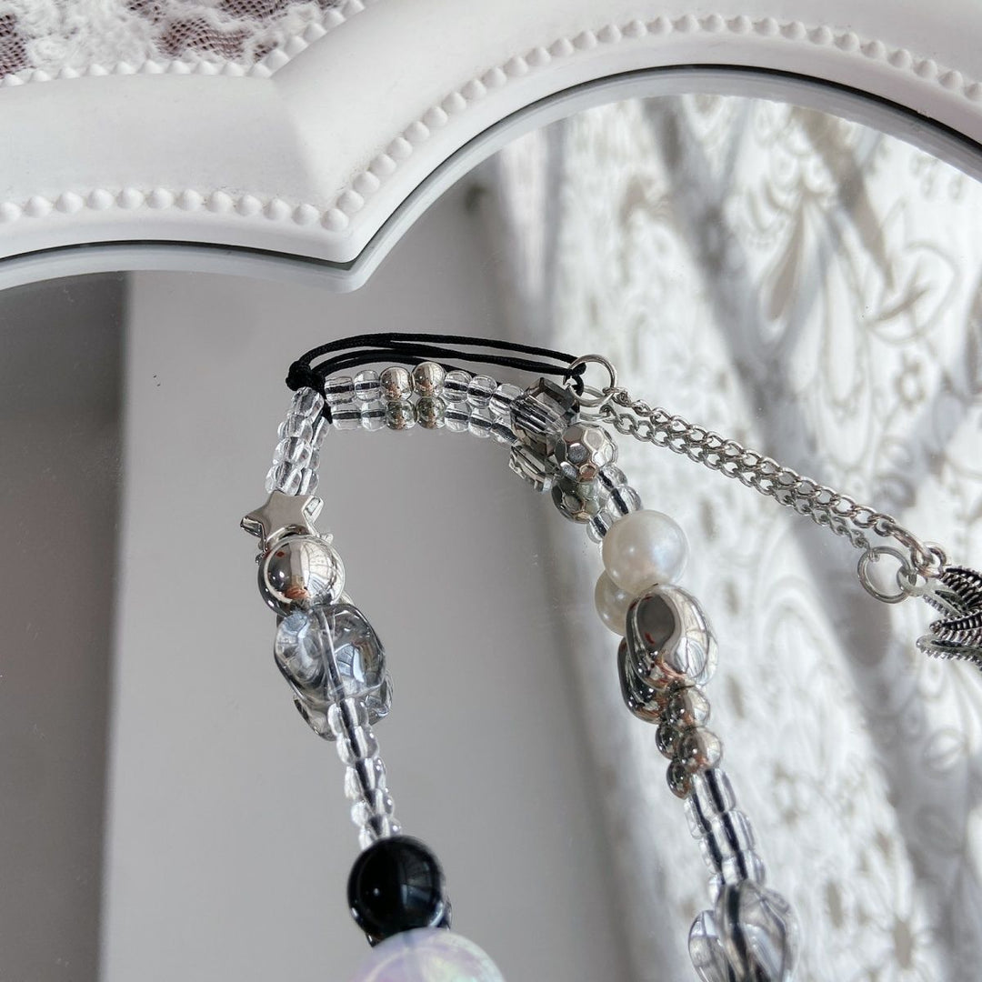Elegant Beaded Charm Eyewear Holder Kalsten