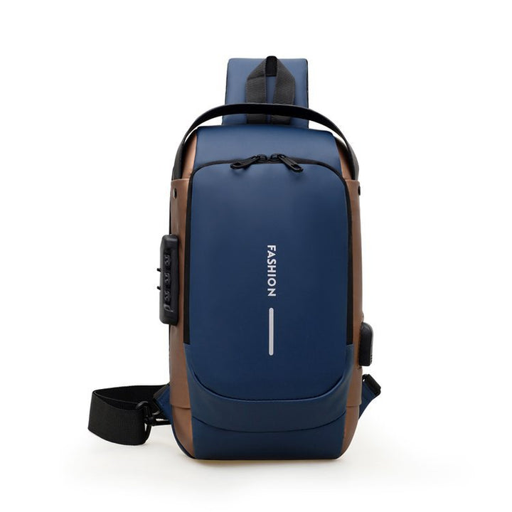 Shoulder bag with ergonomic design and multiple compartments Kalsten