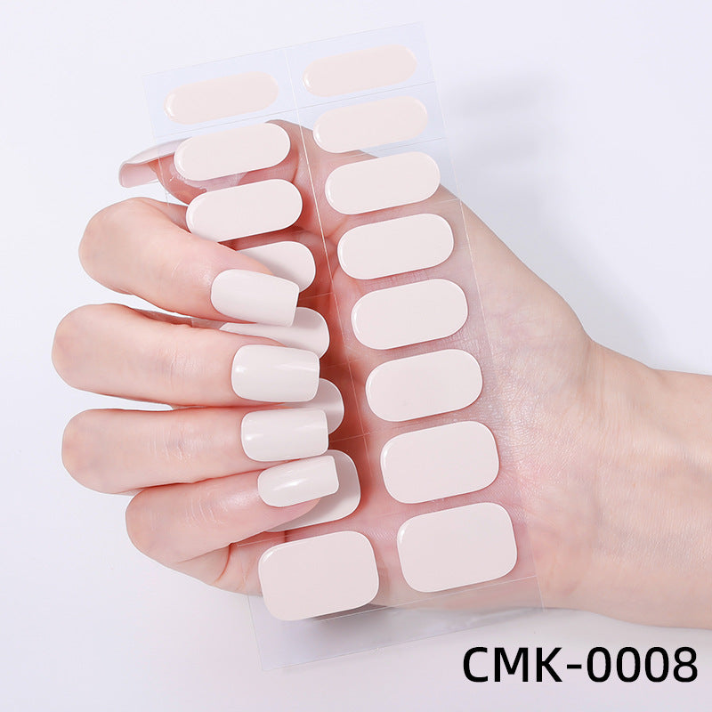 Glossy Gel Nail Wraps