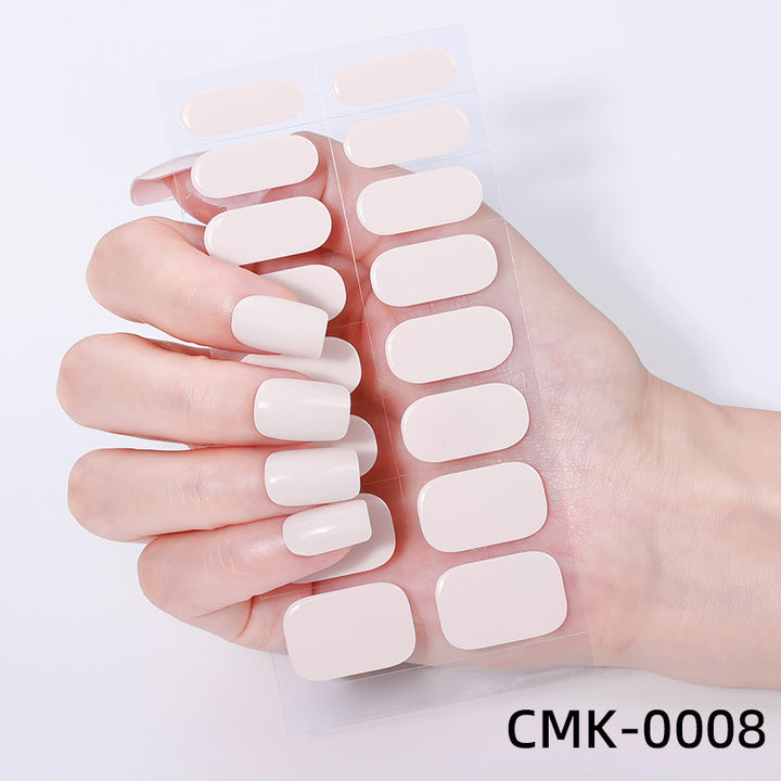 Glossy Gel Nail Wraps