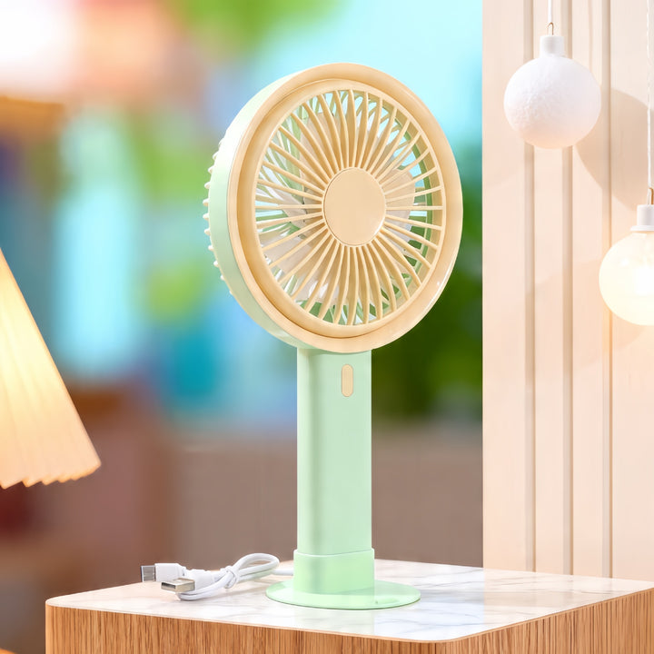 Women Portable Stepless Adjustable Table Fan Kalsten