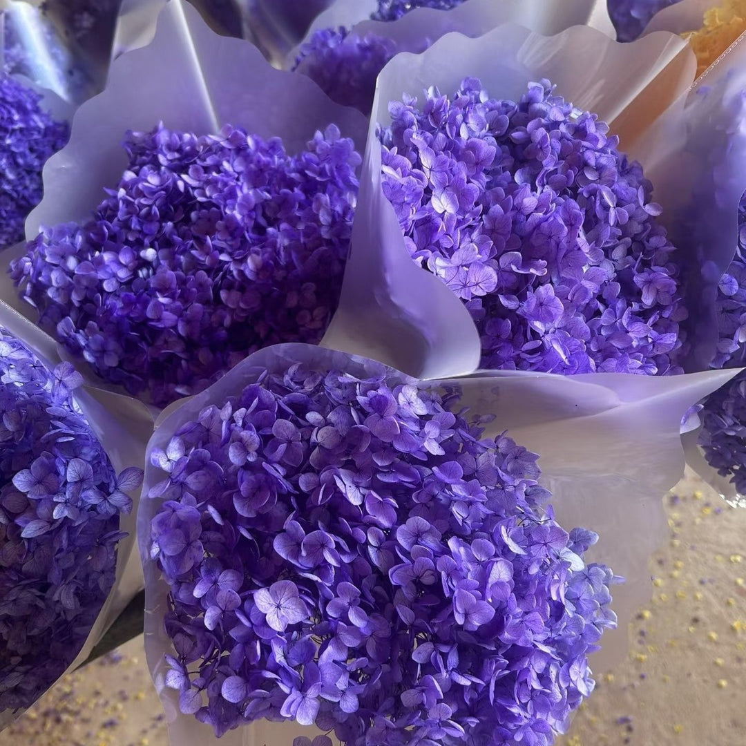 Lifelike Hydrangea Floral Bouquet