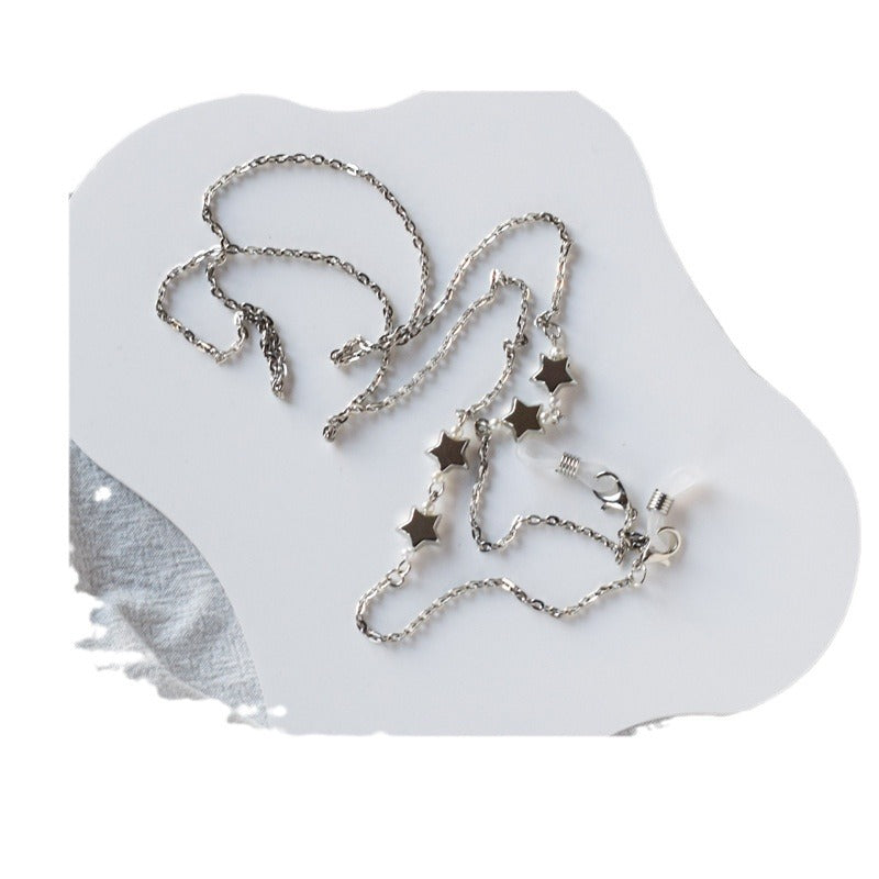 Star-Detail Chain Eyewear Holder Kalsten