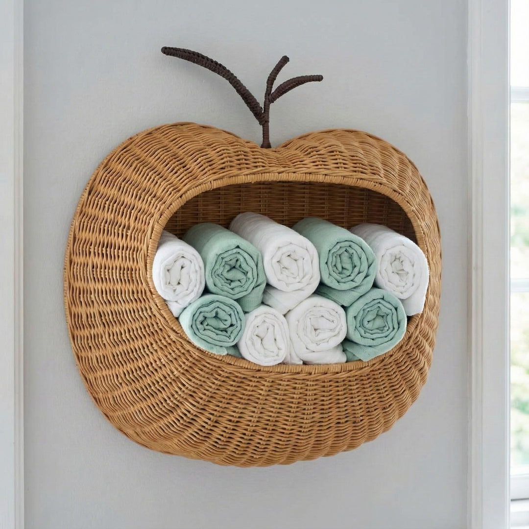 Wall basket in apple shape Kalsten