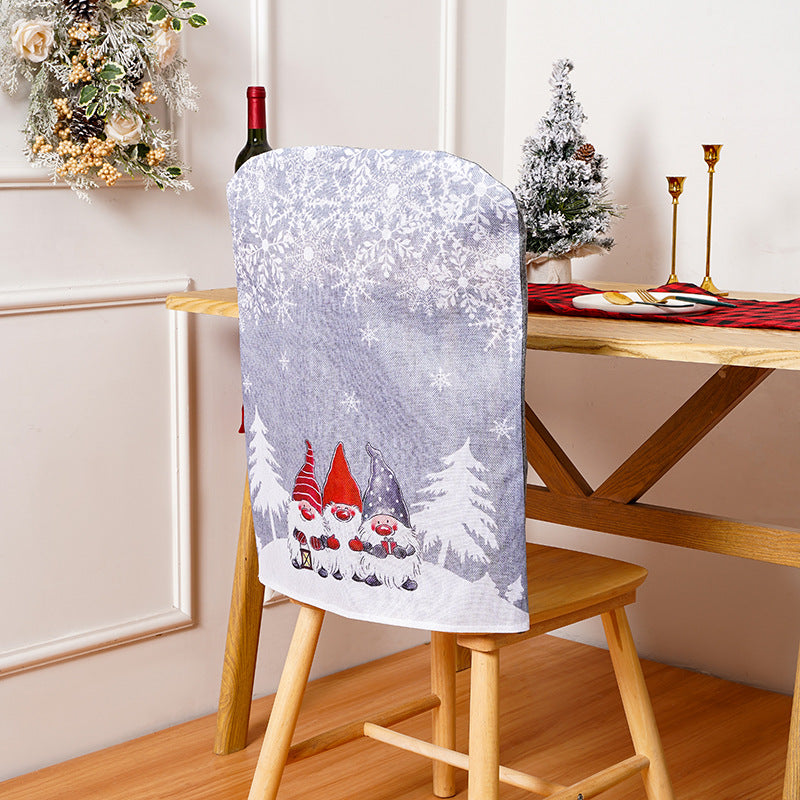 Festive chair covers with Christmas motifs Kalsten