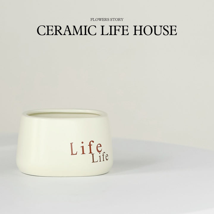 Modern Ceramic Plant Pot Vase