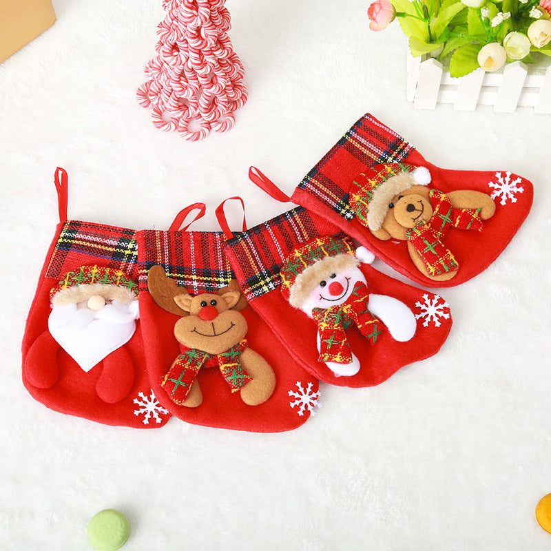 Cute Christmas stocking with reindeer motif Kalsten
