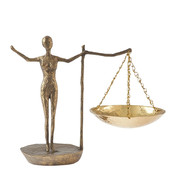 Balance Scale Decorative Sculpture