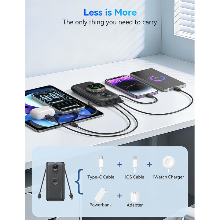 Power bank with wireless charging function and high-performance fast charging Kalsten