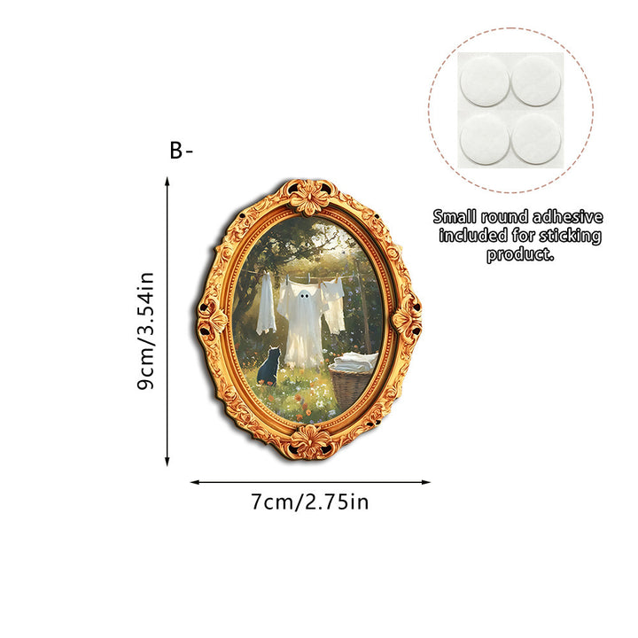 Wall art with creative ghost motif Kalsten