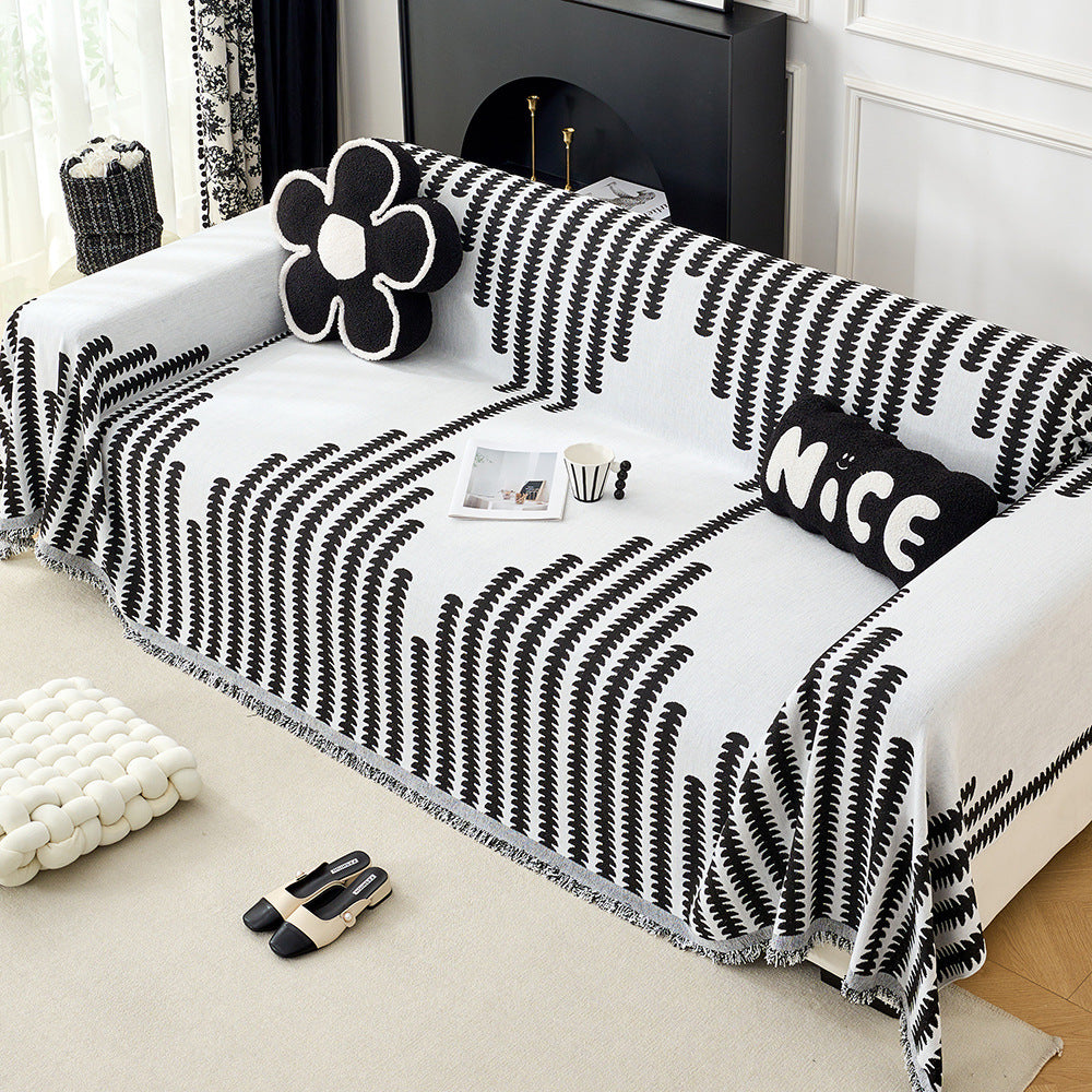 Decorative Woven Sofa Throw Blanket