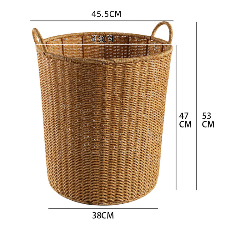 Unisex Large Storage Basket with Sturdy Carrying Handles Kalsten
