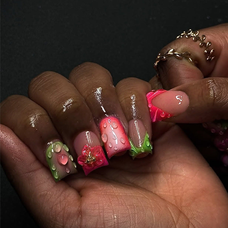 Creative Decorative Press-On Nail Art Set kalsten