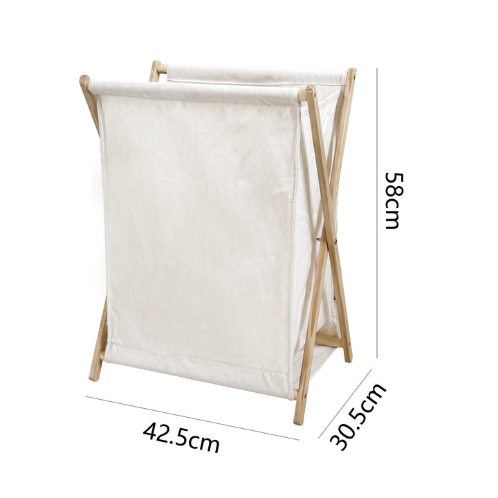 Modern laundry basket with folding frame Kalsten