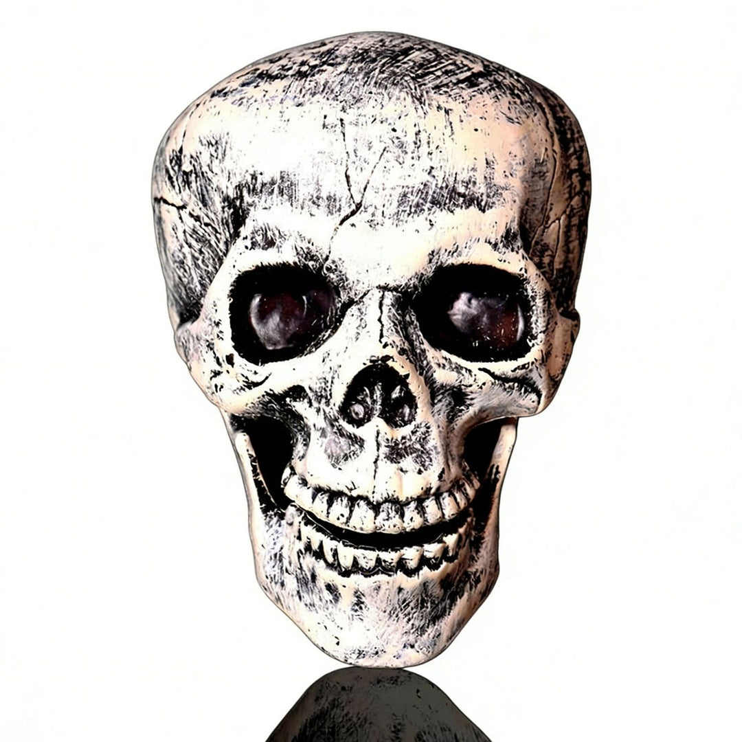 Creepy skeleton garden stakes