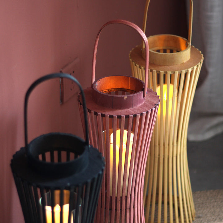 Modern lantern with braided design Kalsten