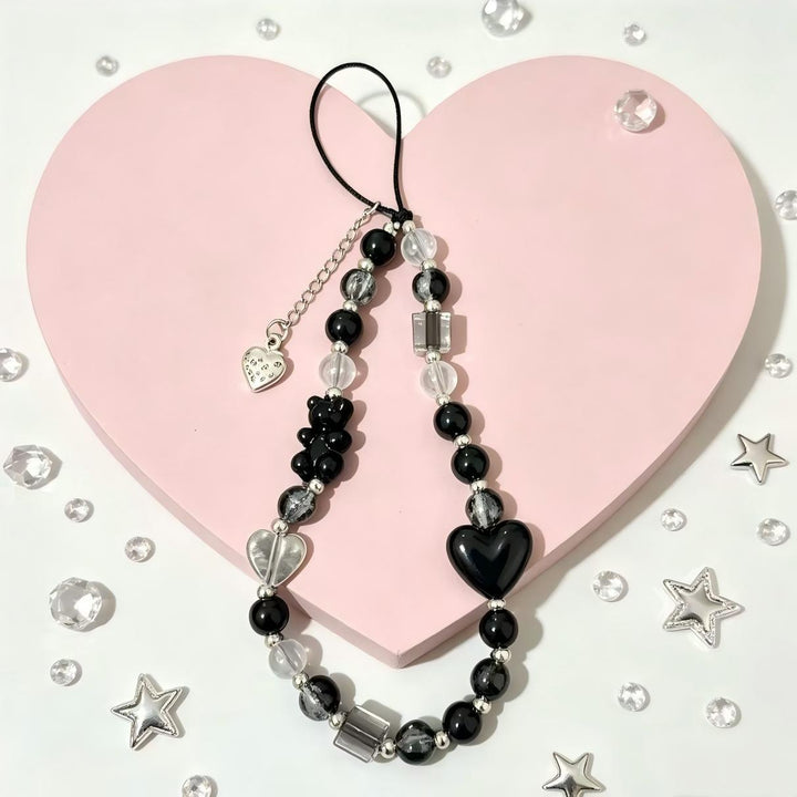 Heart-Themed Beaded Necklace Kalsten