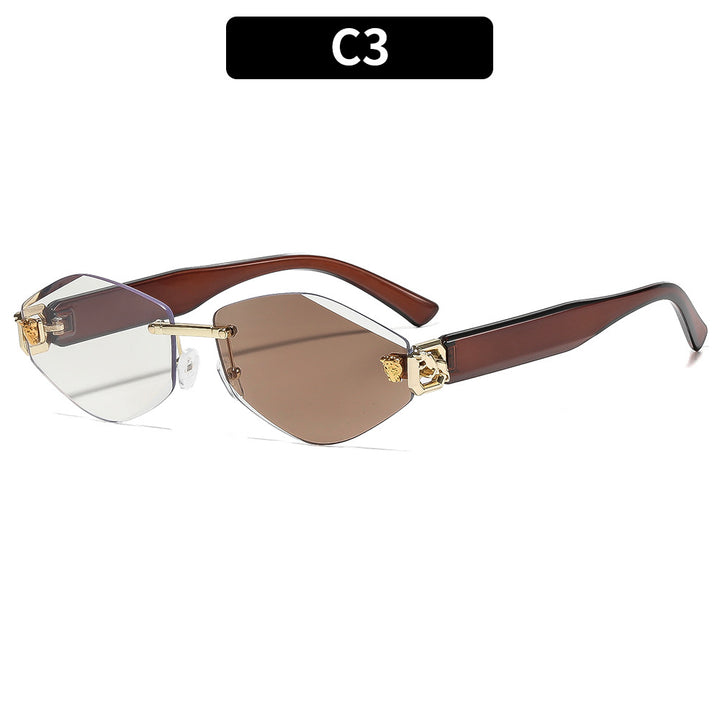 Elegant Geometric Oversized Sunglasses