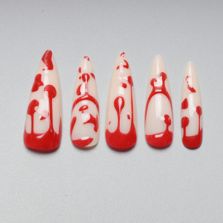 Artistic Halloween Themed Nail Art Kalsten