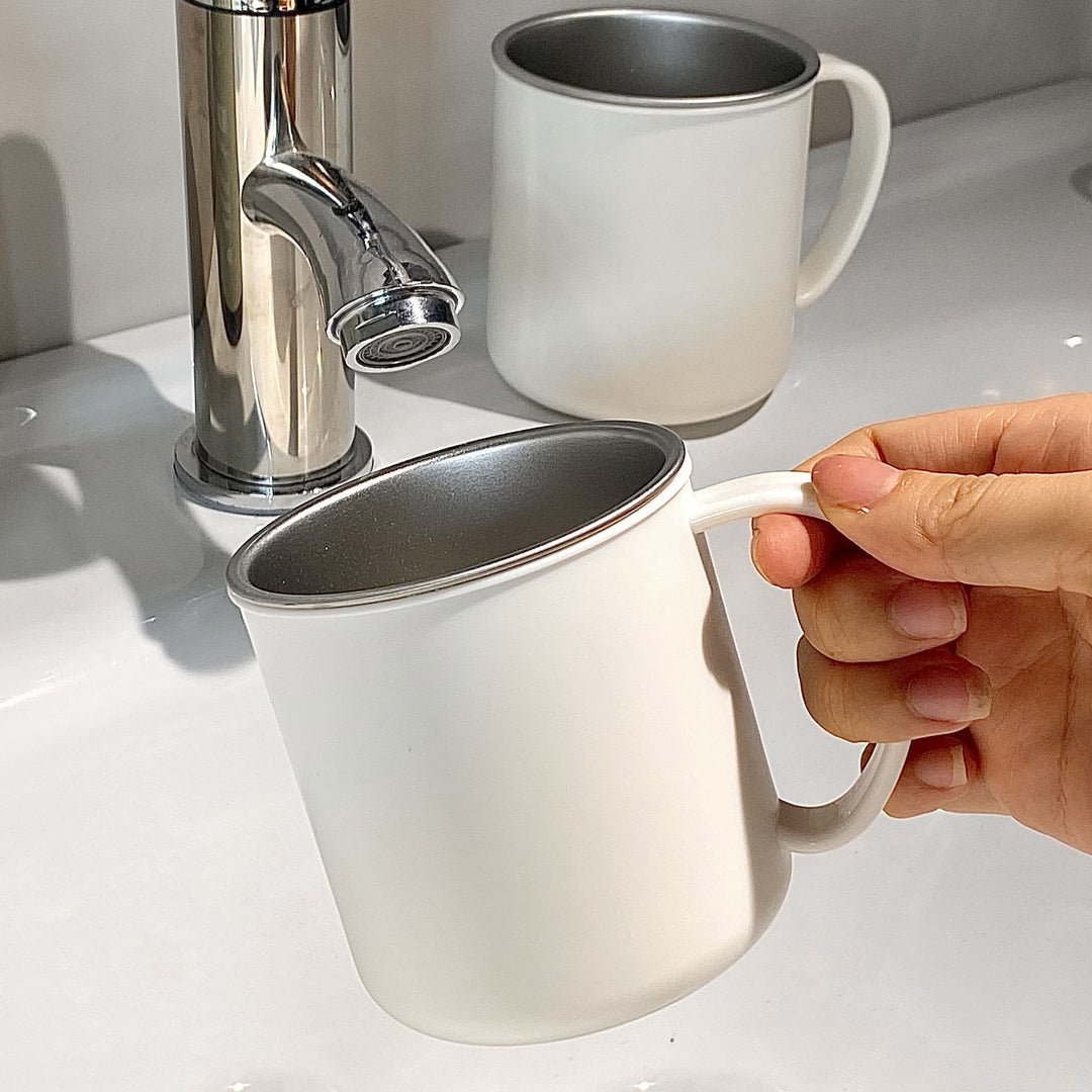 Insulated ceramic mug with double wall design Kalsten