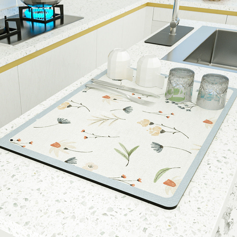 Floral-Patterned Kitchen Placemats