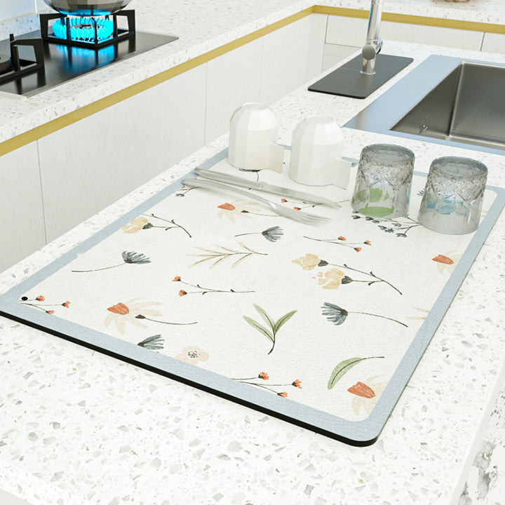 Floral-Patterned Kitchen Placemats