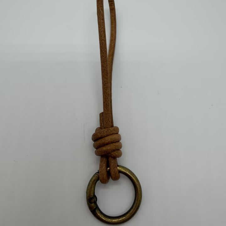 Handmade Leather Keychain Kalsten
