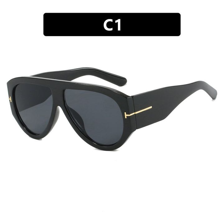 Women's Geometric Sunglasses with Modern Frame and Polarized Lenses Kalsten