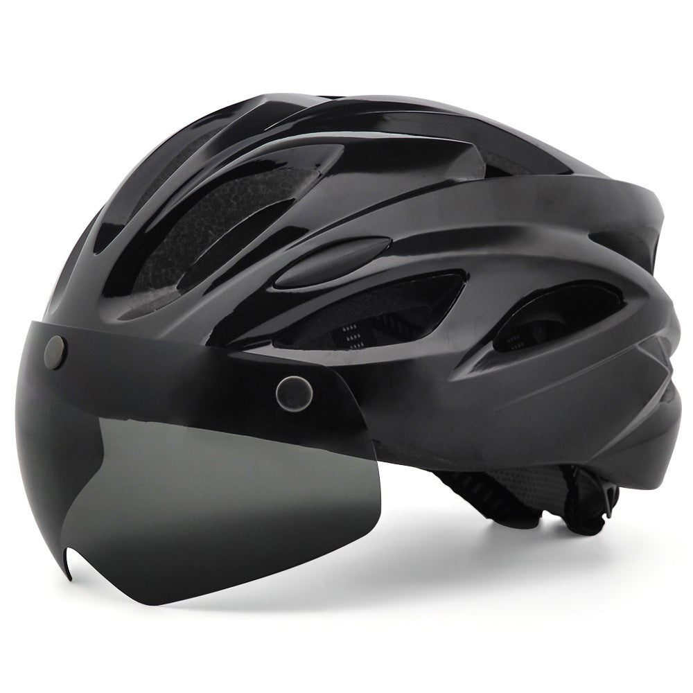 Aerodynamic Cycling Helmet with Integrated Visor Kalsten