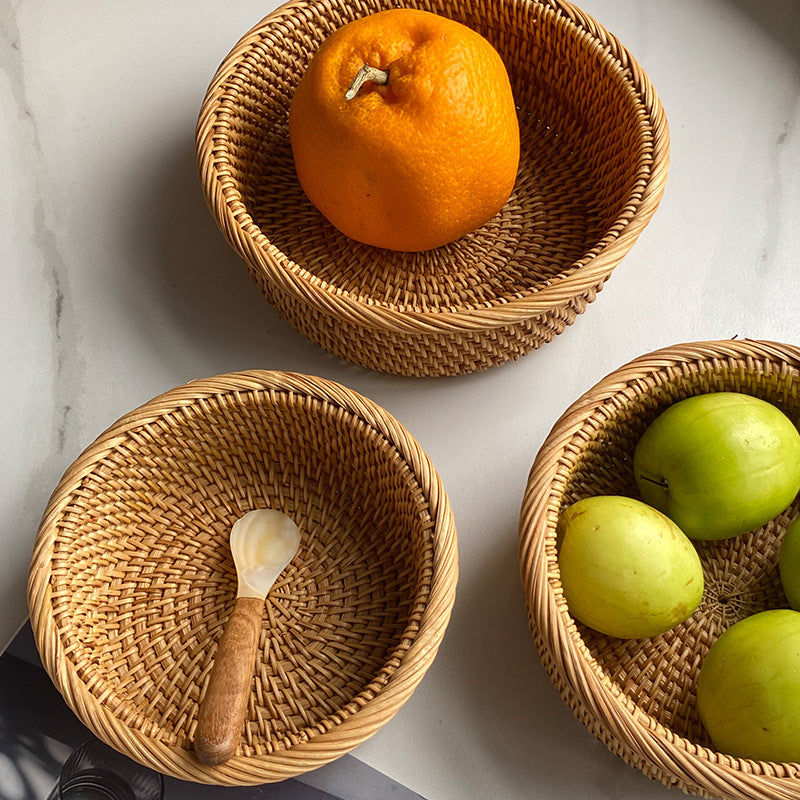 Set of three handcrafted baskets Kalsten
