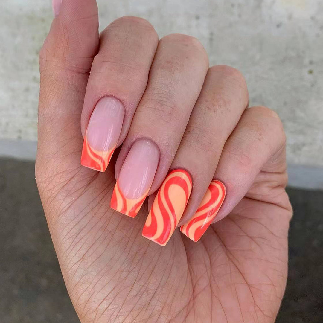 Creative and colorful art nails Kalsten