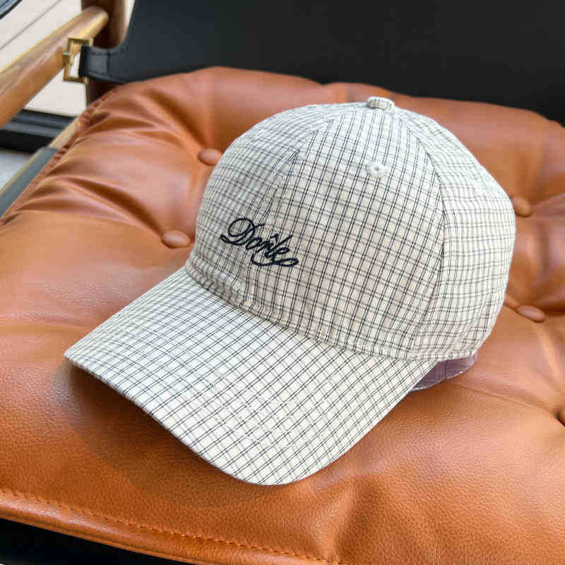 Men's Casual Checkered Baseball Cap Kalsten