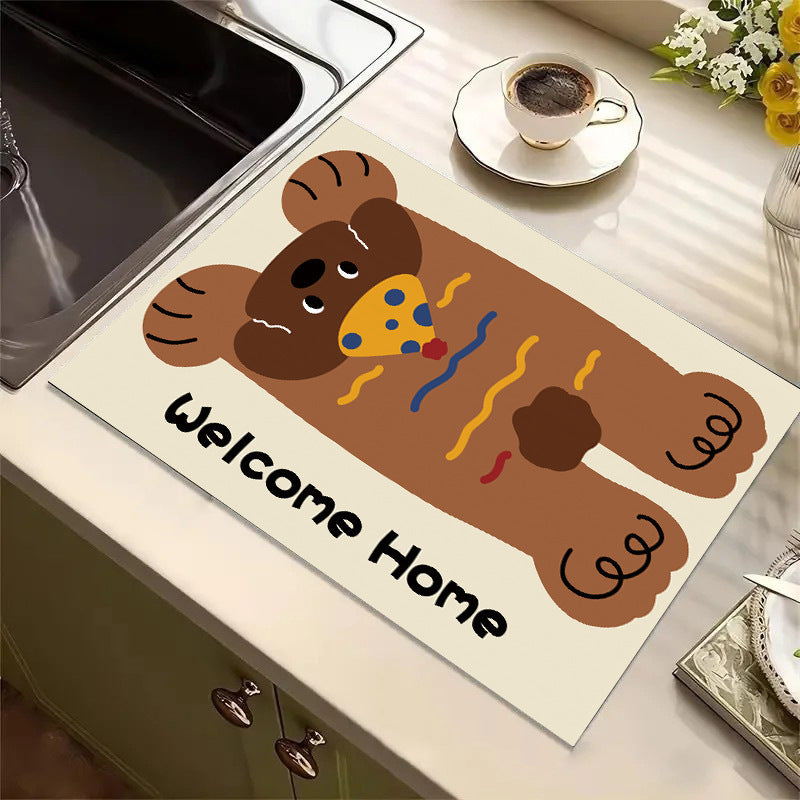 Decorative Entryway Welcome Mat Kalsten