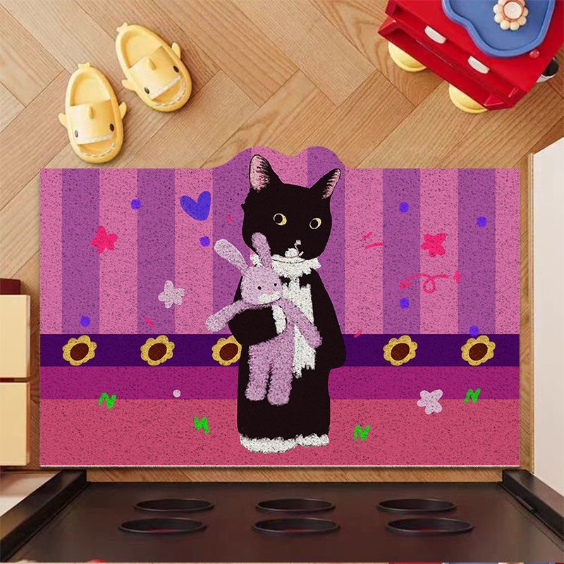 Cat-Themed Decorative Entrance Mat