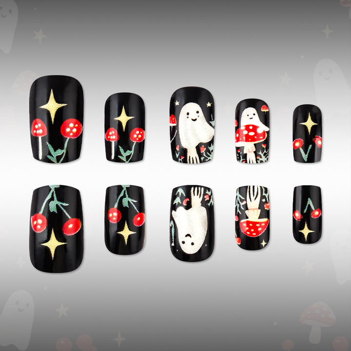 Playful Halloween-Themed Nail Art Set Kalsten